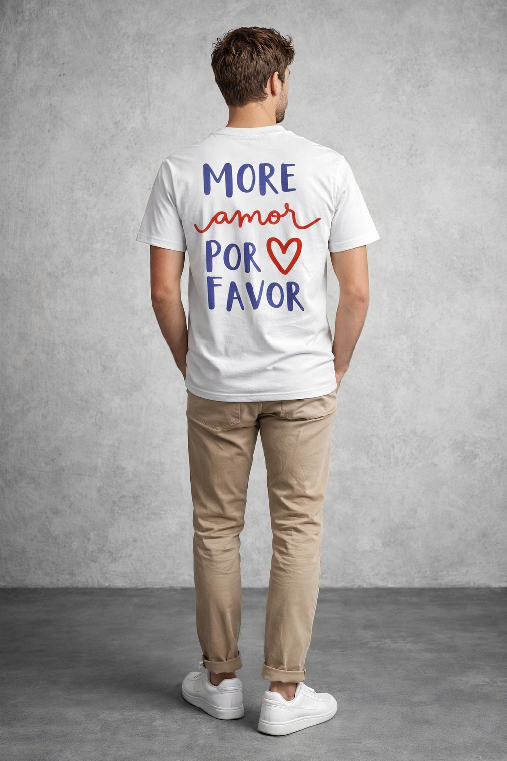 T-shirt Flower More amor