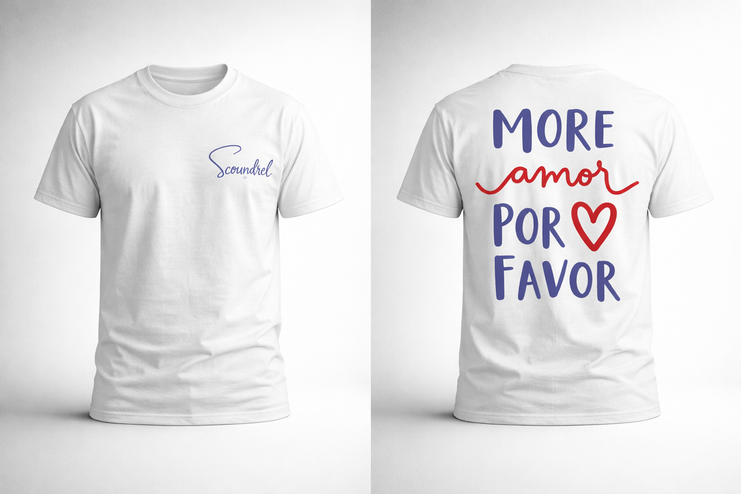 T-shirt Flower More amor